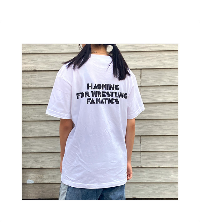 ハオミン) HAOMING ICON MEMPHIS MASK TEE (SS:TEE)(305-01-WH