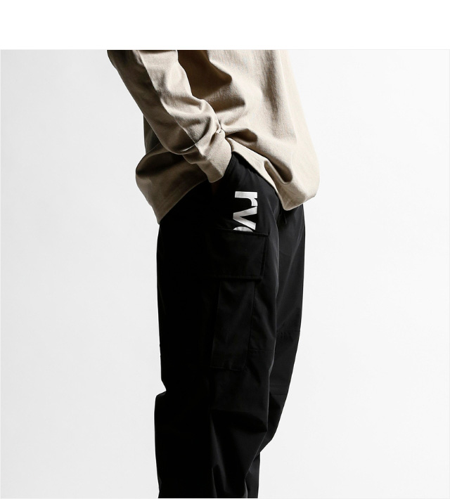 リバーサル) reversal NYLON WIDE CARGO PANTS (LS:PANTS