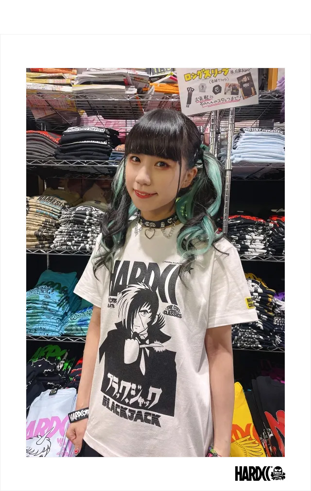 (ハードコアチョコレート) HARDCORE CHOCOLATE ブラック・ジャック 友よいずこ (メス・ホワイト)(SS:TEE)(T-2169-WH) Tシャツ 半袖 カットソー アニメ 漫画 マンガ 手塚治虫 国内正規品 (ハードコアチョコレート) HARDCORE CHOCOLATE ブラック・ジャック 友よいずこ (メス・ホワイト)(SS:TEE)(T-2169-WH) Tシャツ 半袖 カットソー アニメ 漫画 マンガ 手塚治虫 国内正規品