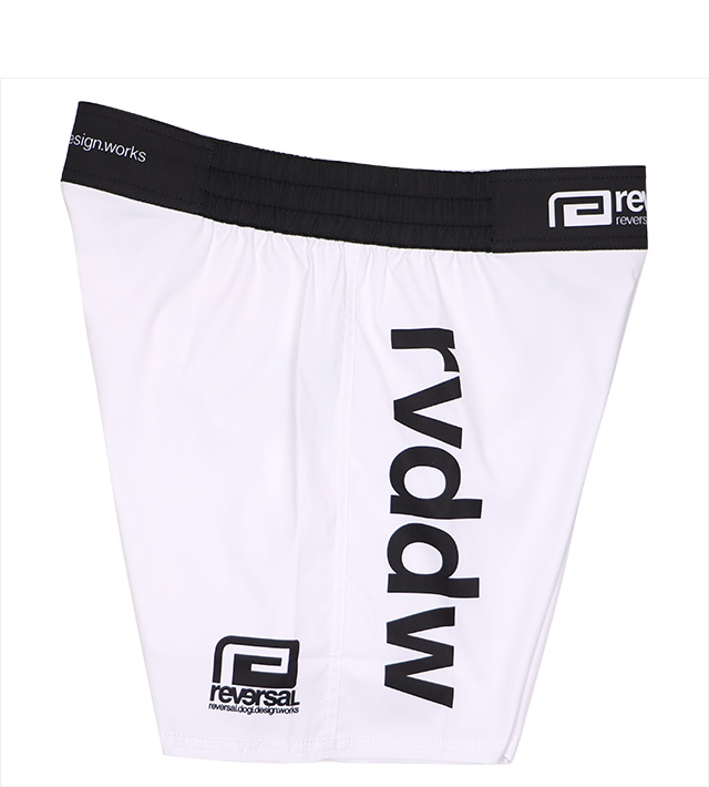 リバーサル) reversal rvddw FIGHT SHORTS WHITE (SS:PANTS