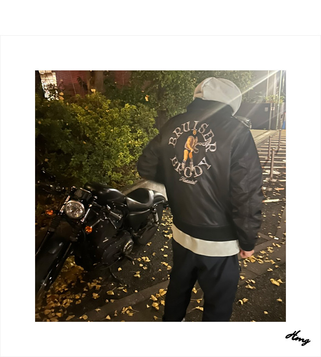 haoming ブローザーブロディ スタジャン ブラック XLサイズ相当 haoming ブローザーブロディ スタジャン ブラック XLサイズ相当