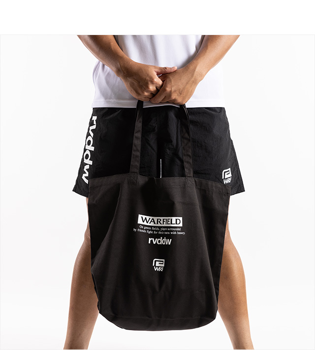 リバーサル) reversal WARFIELD CANVAS TOTE LARGE (BAG)(rvrgb081-BK