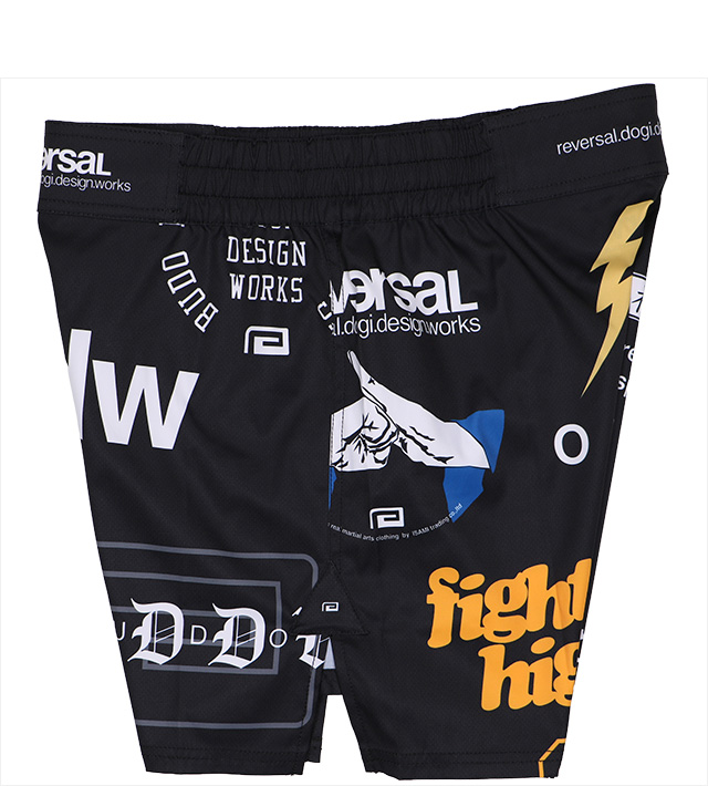 リバーサル) reversal ALL STAR FIGHT SHORTS (SHORT LENGTH NO POCKET