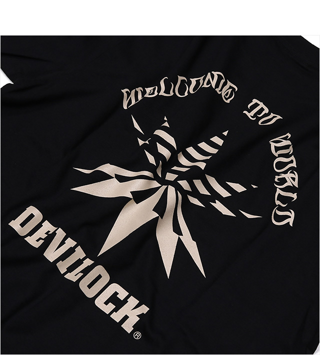 デビロック) DEVILOCK DAIMLER & VECTOR LOGO TEE -LEVEL6限定版- (SS