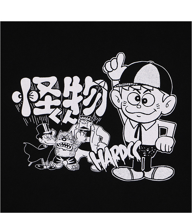 ハードコアチョコレート) HARDCORE CHOCOLATE 怪物くん プルオーバー