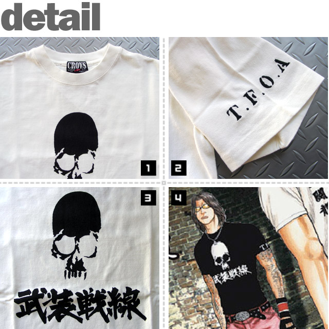 クローズ ワースト) CROWS×WORST 4th 武装戦線 九能龍信 TEE (SS