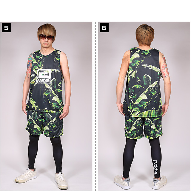 リバーサル) reversal GRAPHIC DRY TANK TOP BANANA (TANK TOP